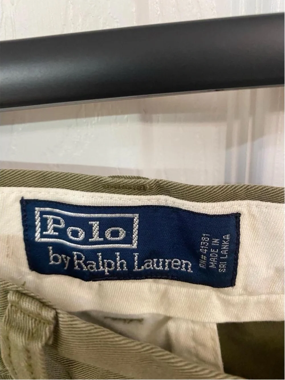 Polo Ralph Lauren Classic Chino Pants Olive Green Men’s 38x30 Cotton Preppy
